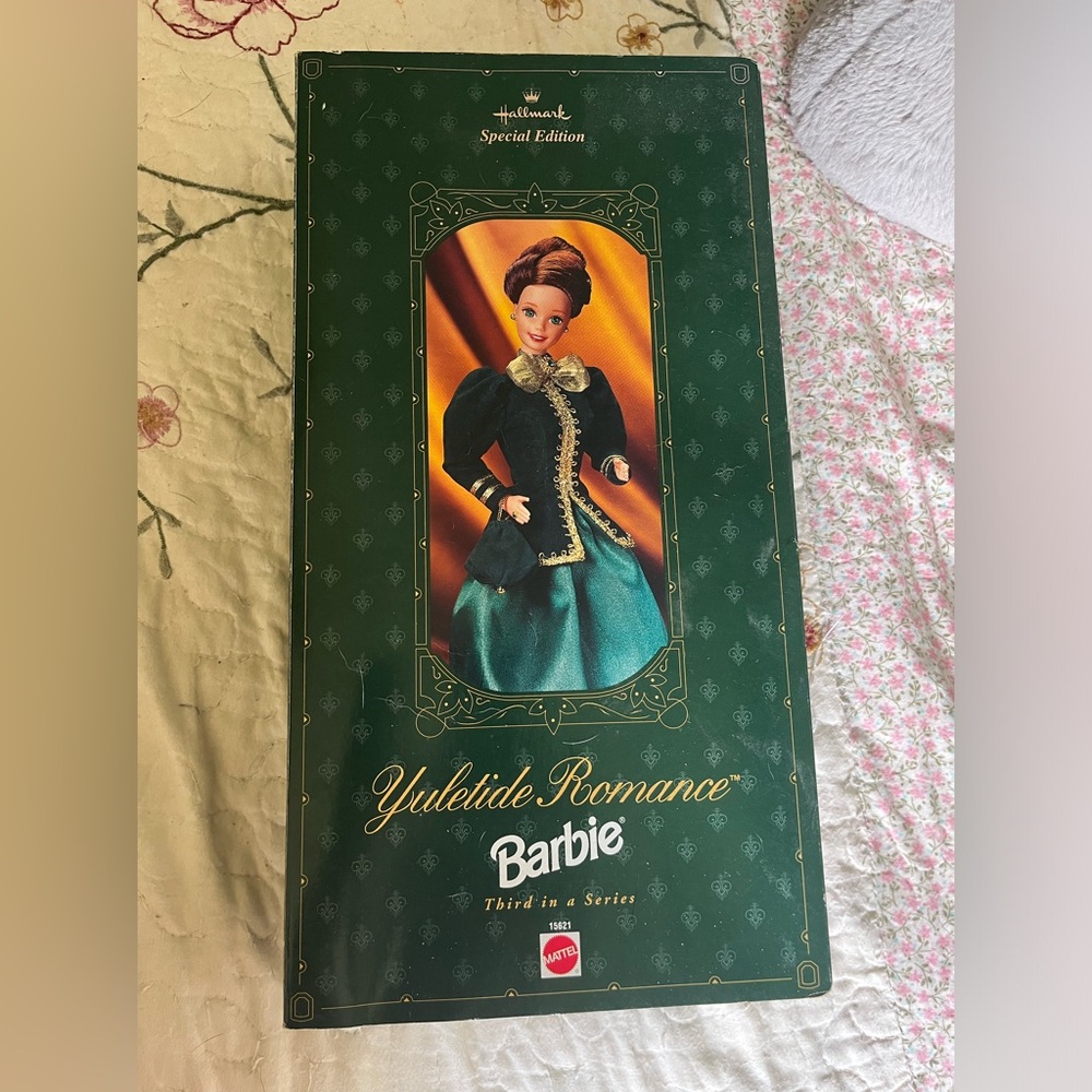1996 Mattel Yuletide Romance Barbie.